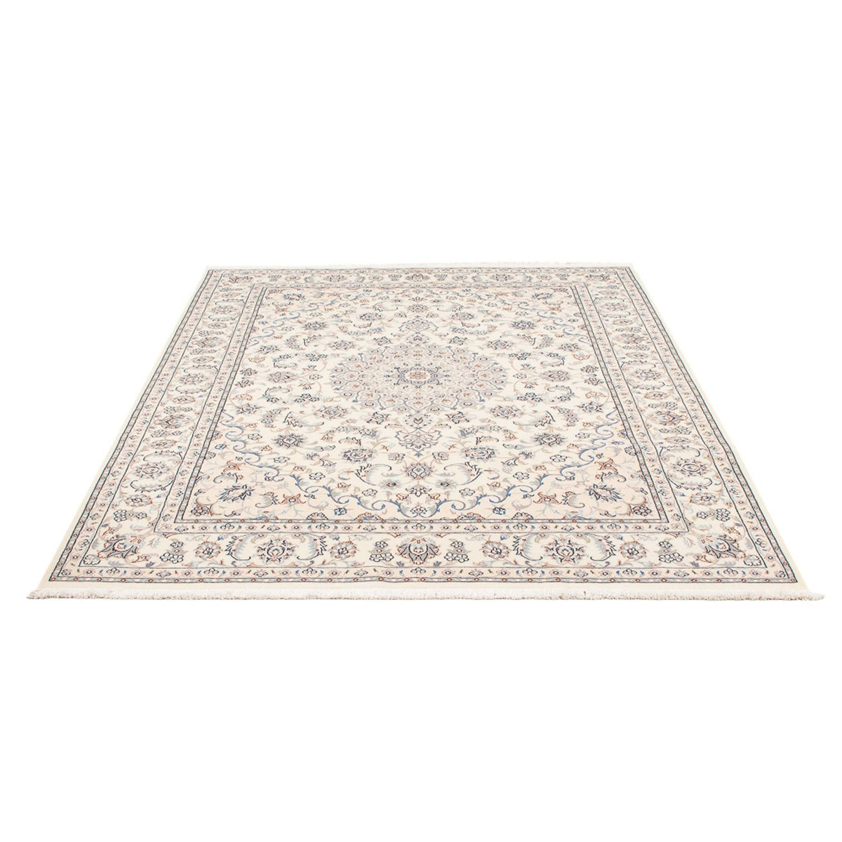 Tapis persan - Nain - Premium - 203 x 148 cm - crème