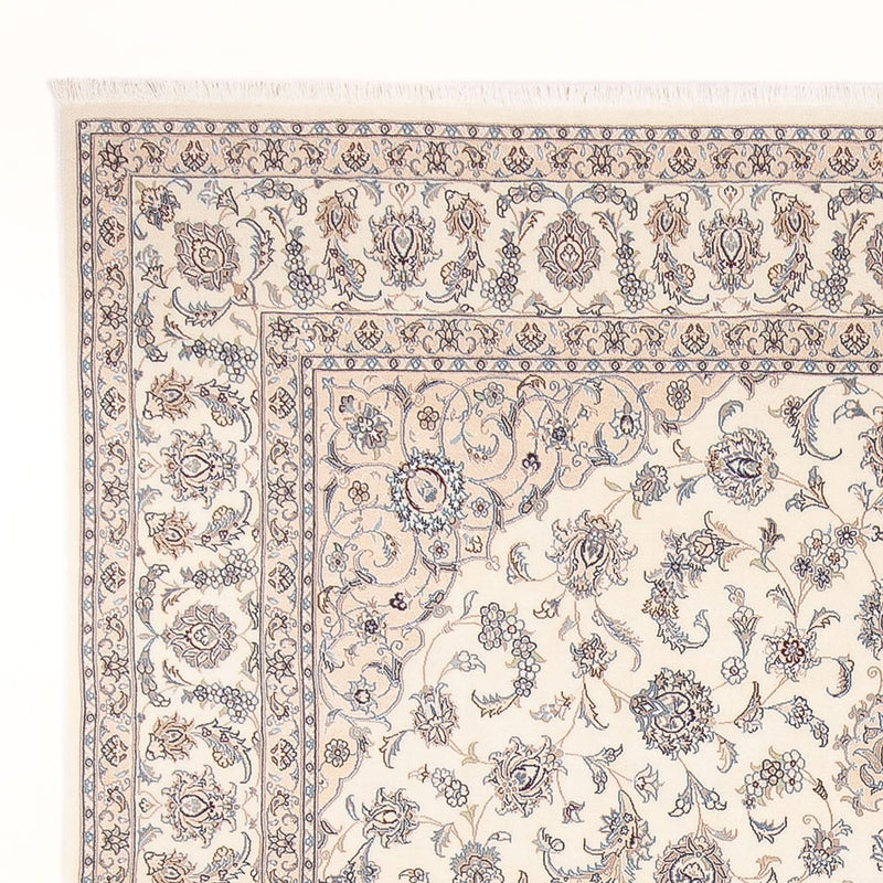 Tapis persan - Nain - Premium - 297 x 250 cm - crème