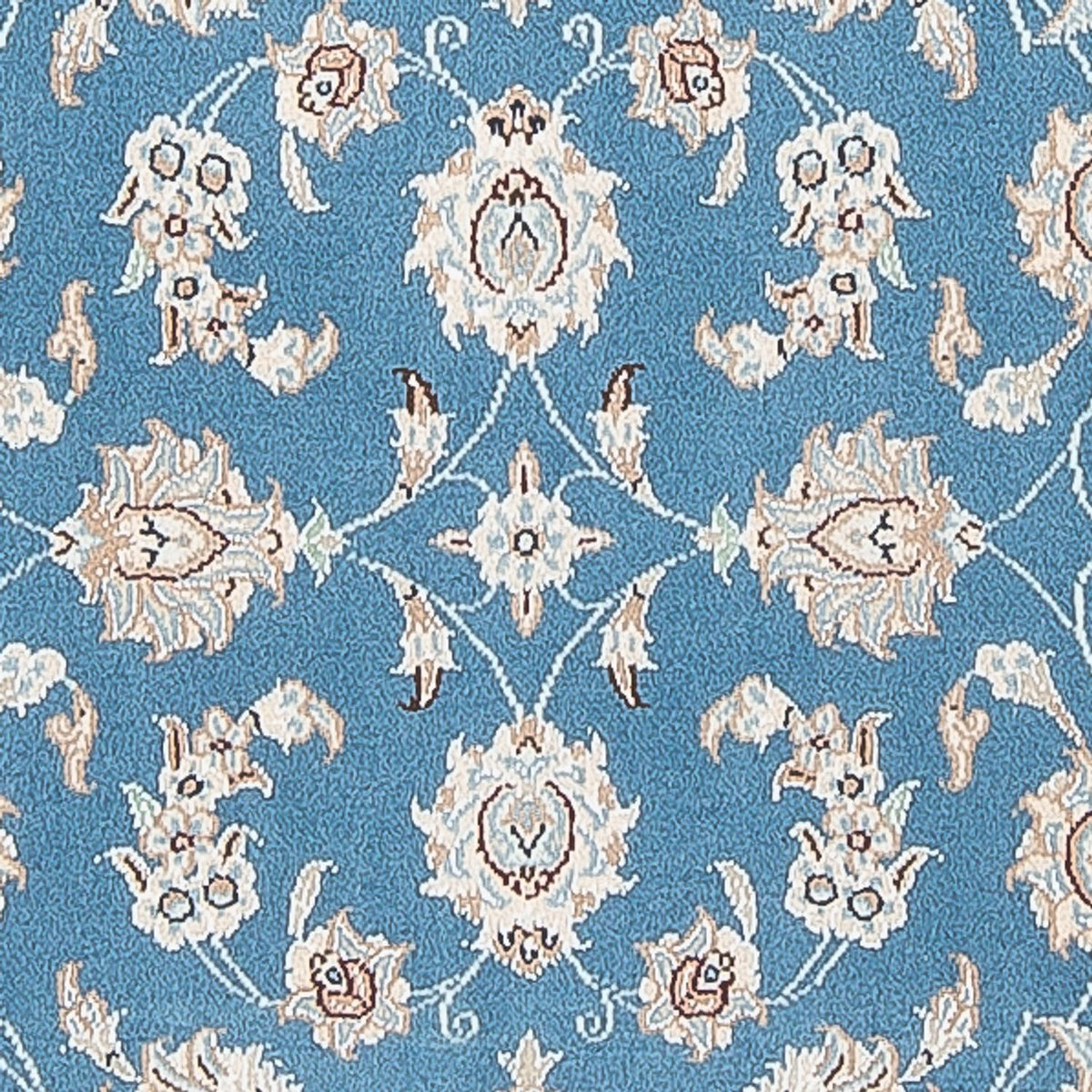 Tapis de couloir Tapis persan - Nain - Premium - 300 x 84 cm - bleu