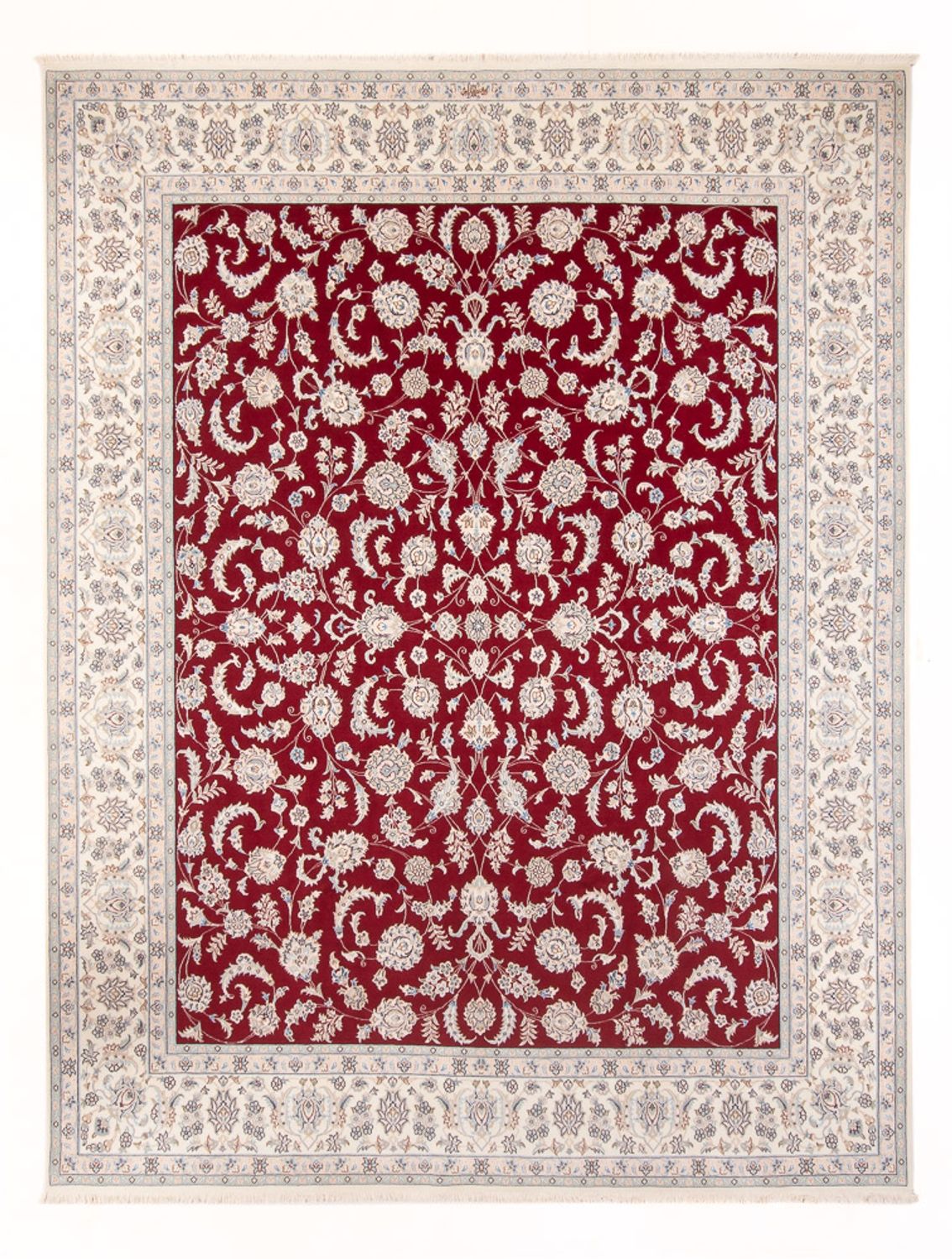 Tapis persan - Nain - Premium - 313 x 248 cm - rouge