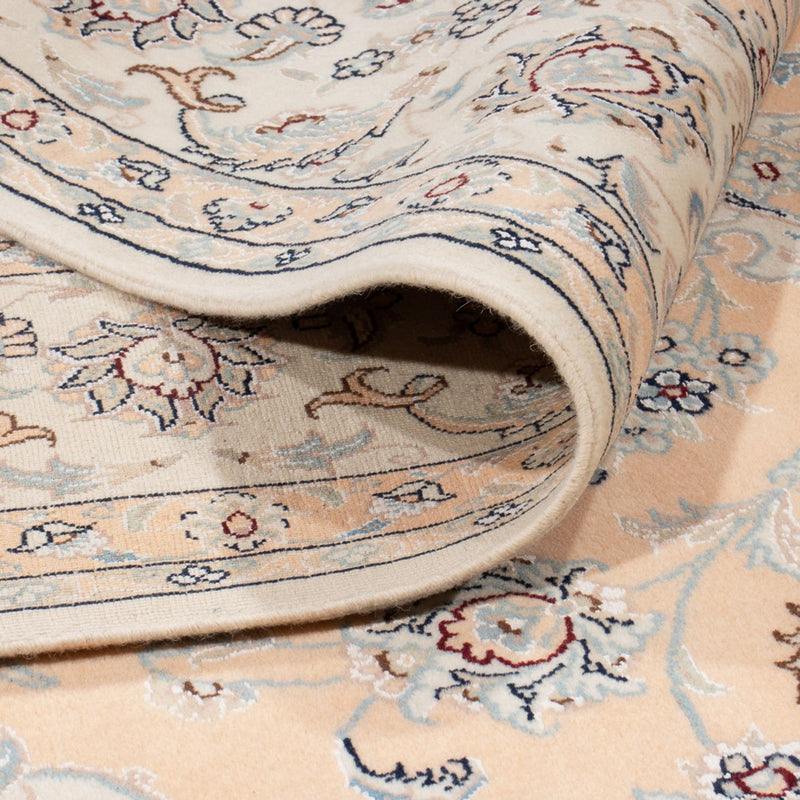 Tapis persan - Nain - 250 x 208 cm - saumon