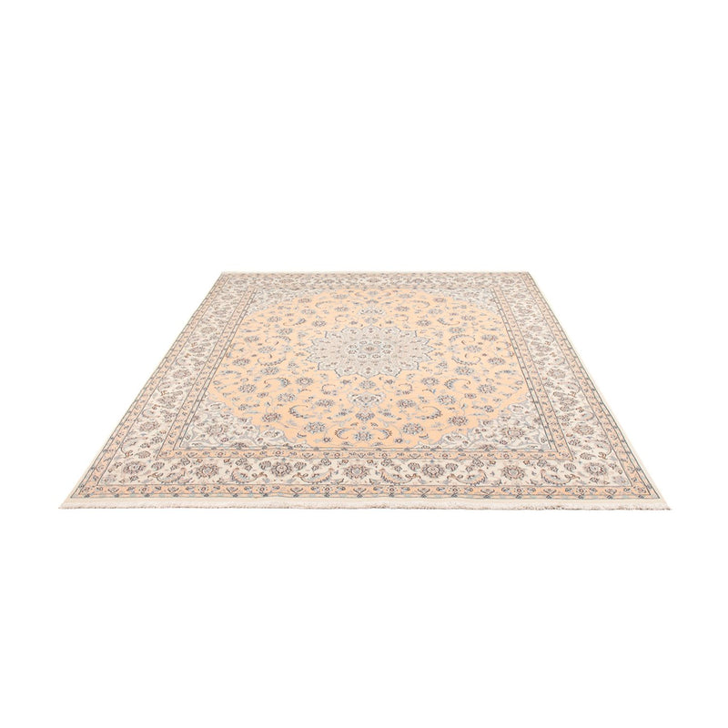 Tapis persan - Nain - 250 x 208 cm - saumon