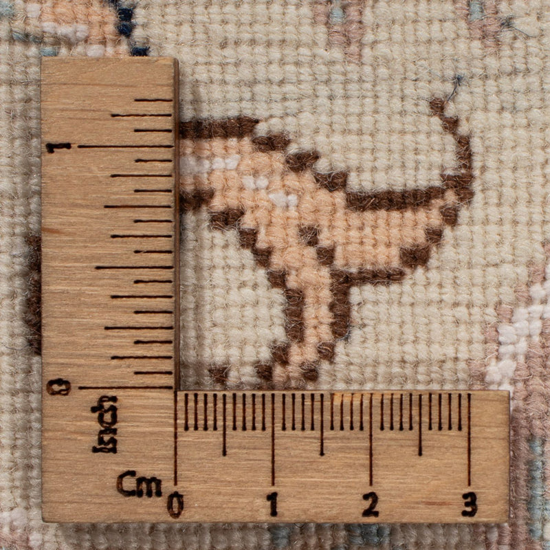 Tapis persan - Nain - 250 x 208 cm - saumon