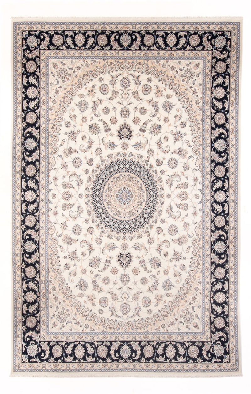 Tapis persan - Nain - Premium - 350 x 251 cm - crème