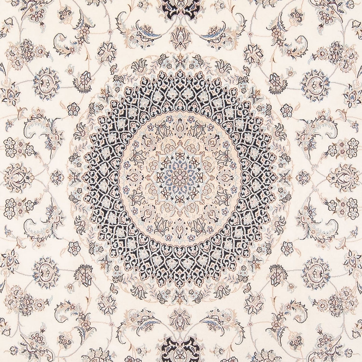 Tapis persan - Nain - Premium - 350 x 251 cm - crème