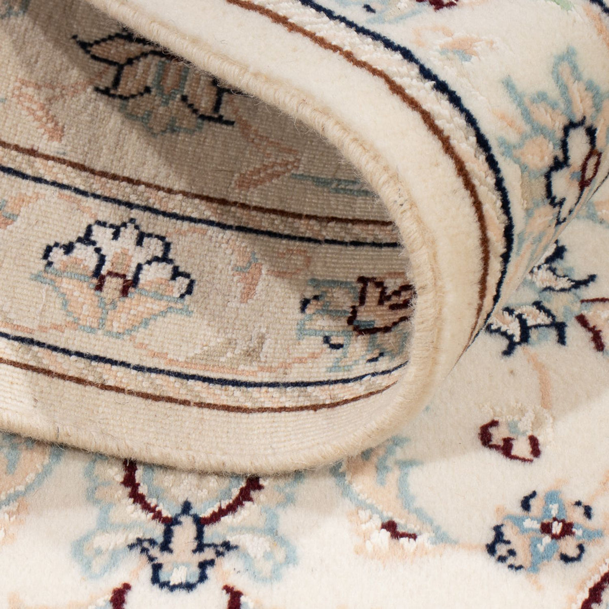 Tapis persan - Nain - 92 x 59 cm - crème