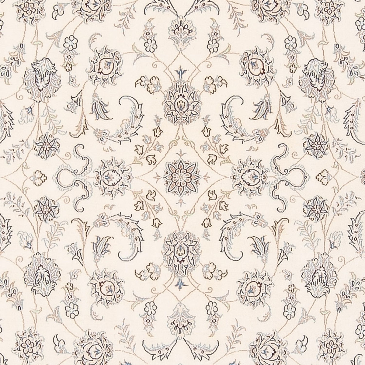 Tapis persan - Nain - Premium - 292 x 198 cm - crème