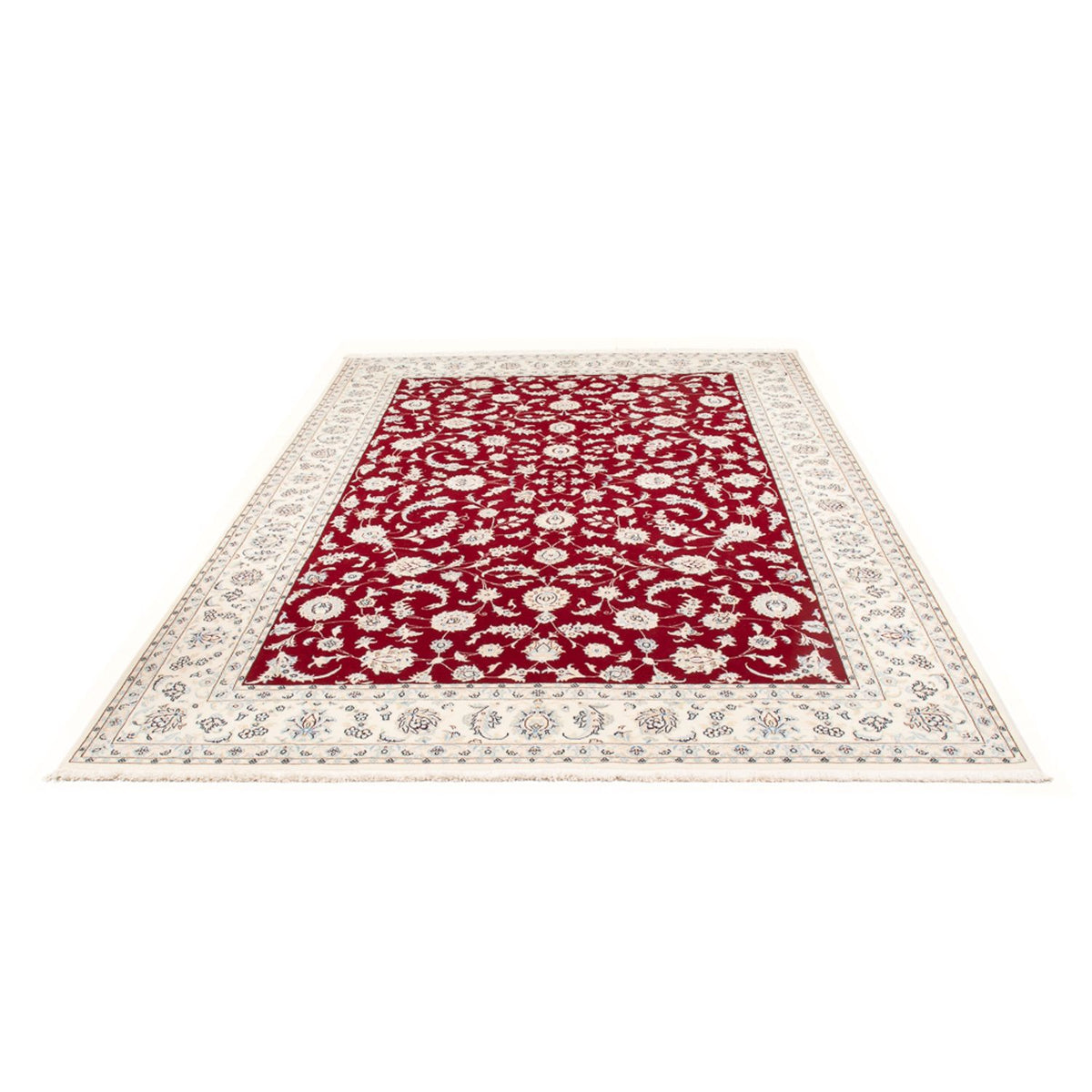 Tapis persan - Nain - Premium - 294 x 200 cm - rouge