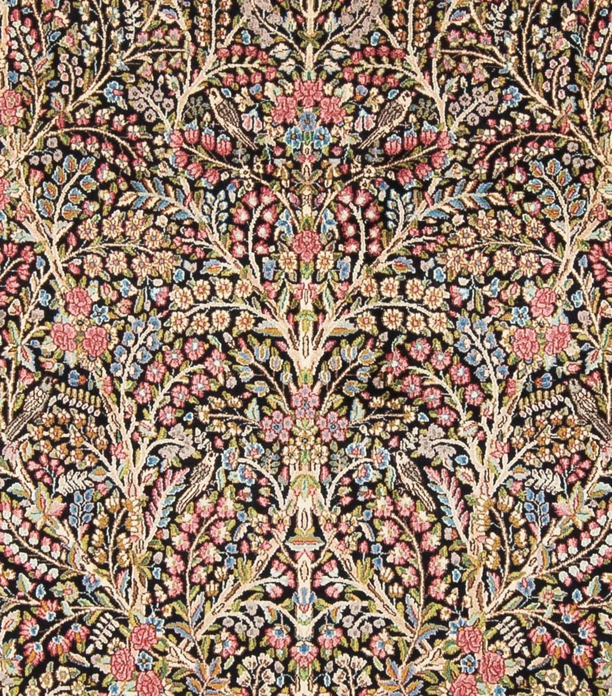 Tapis persan - Classique - Royal - 328 x 253 cm - bleu foncé