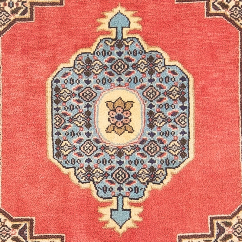 Tapis persan - Classique - 100 x 76 cm - rouge