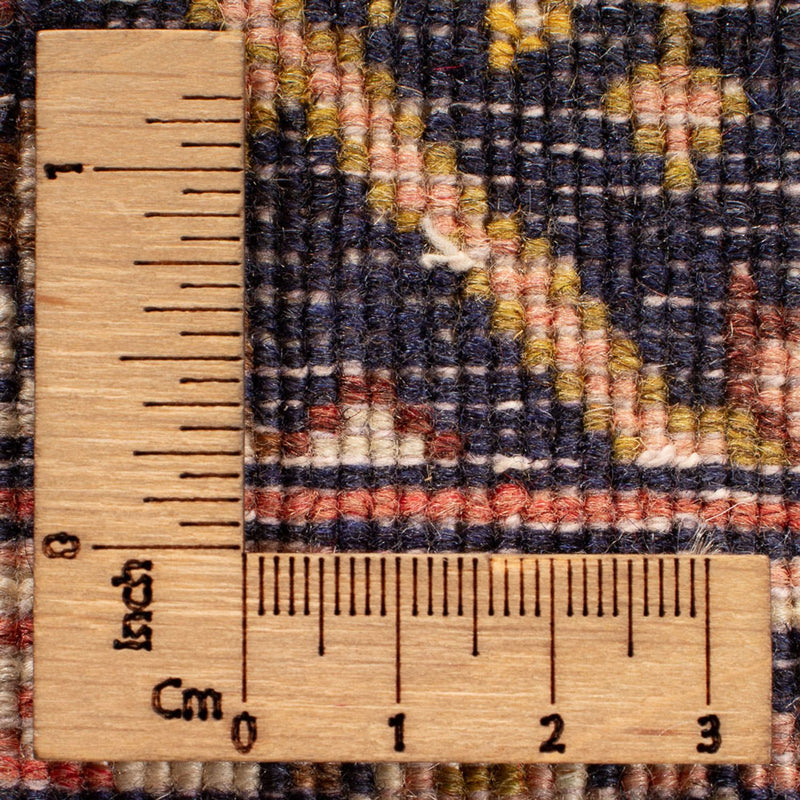 Tapis persan - Classique - 110 x 72 cm - gris foncé