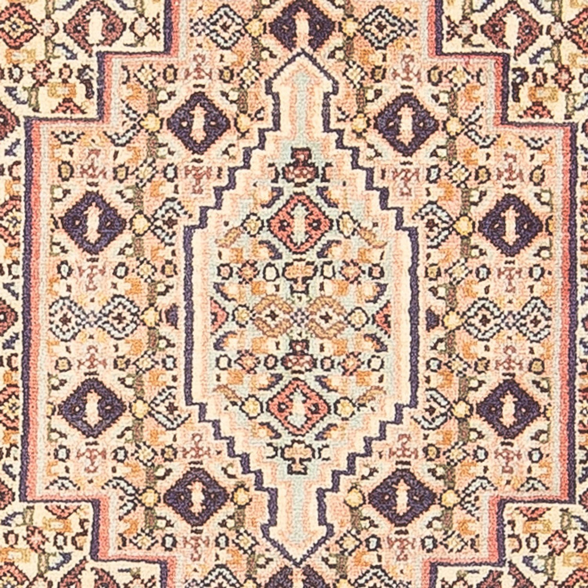 Tapis persan - Classique - 110 x 73 cm - beige clair