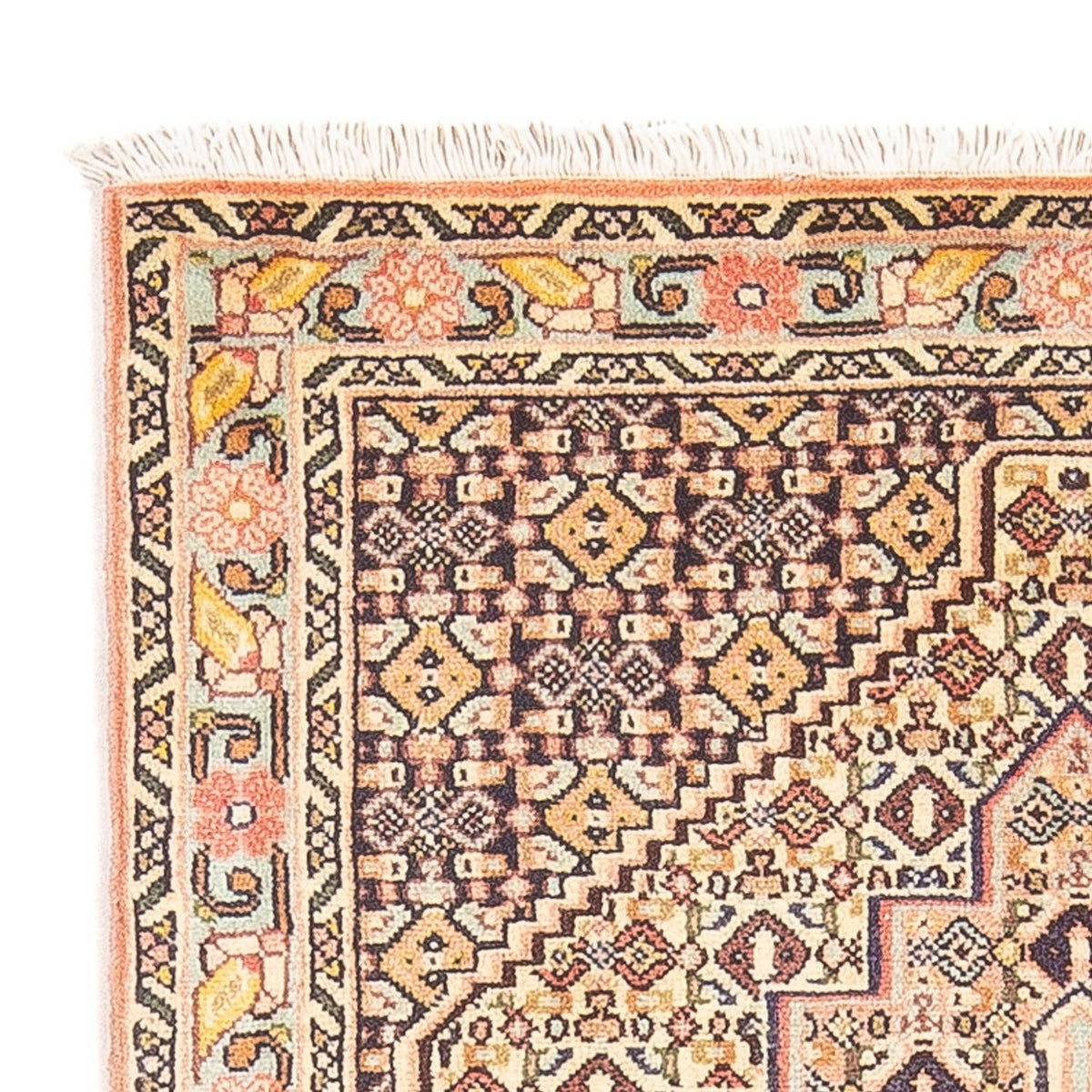 Tapis persan - Classique - 110 x 73 cm - beige clair