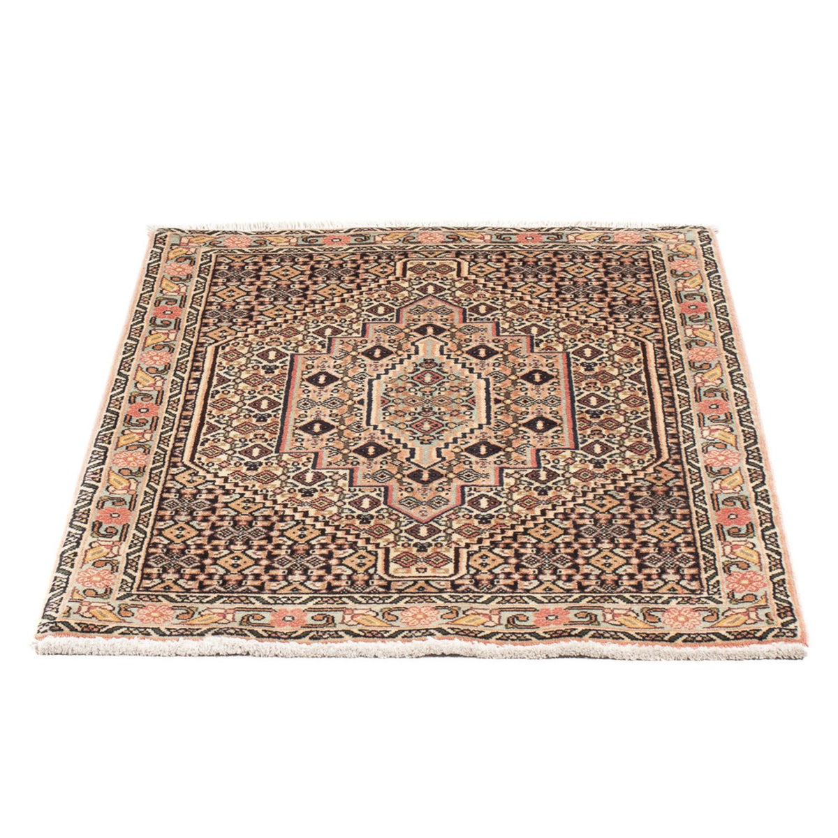Tapis persan - Classique - 110 x 73 cm - beige clair