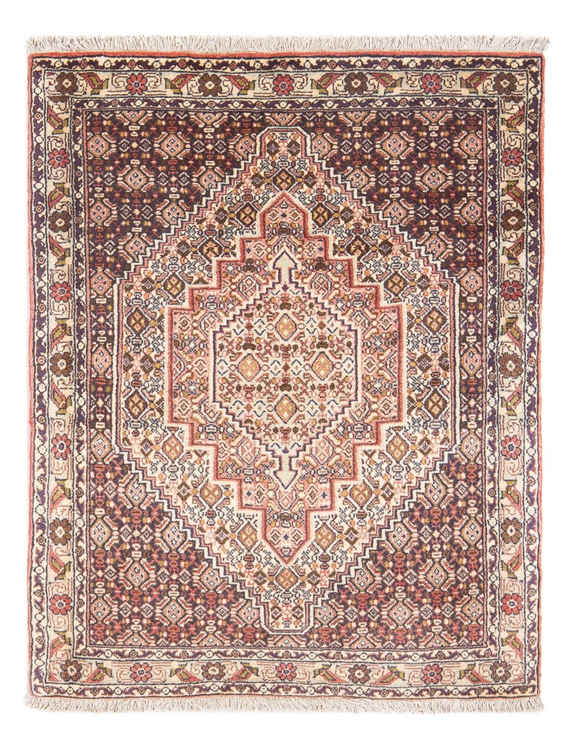 Tapis persan - Classique - 102 x 74 cm - beige clair