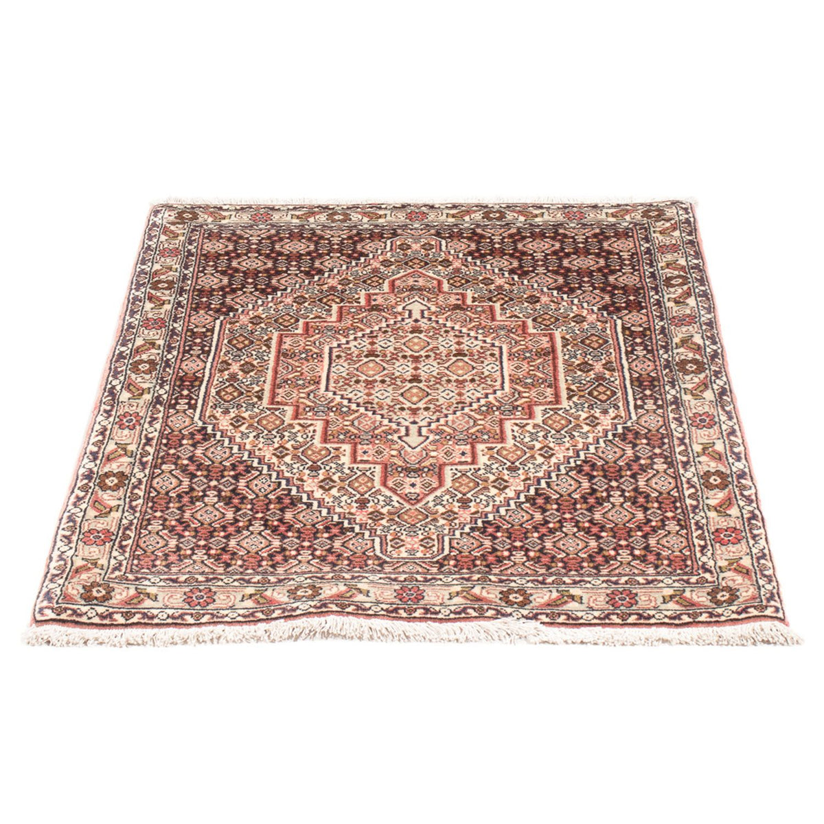 Tapis persan - Classique - 102 x 74 cm - beige clair