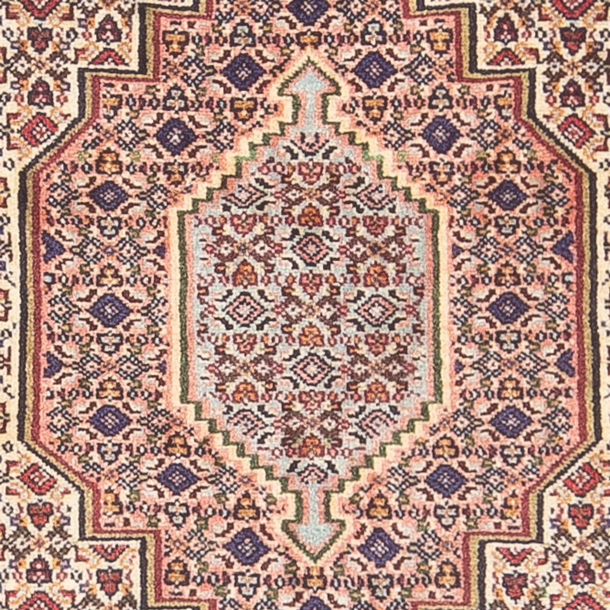 Tapis persan - Classique - 103 x 72 cm - beige clair