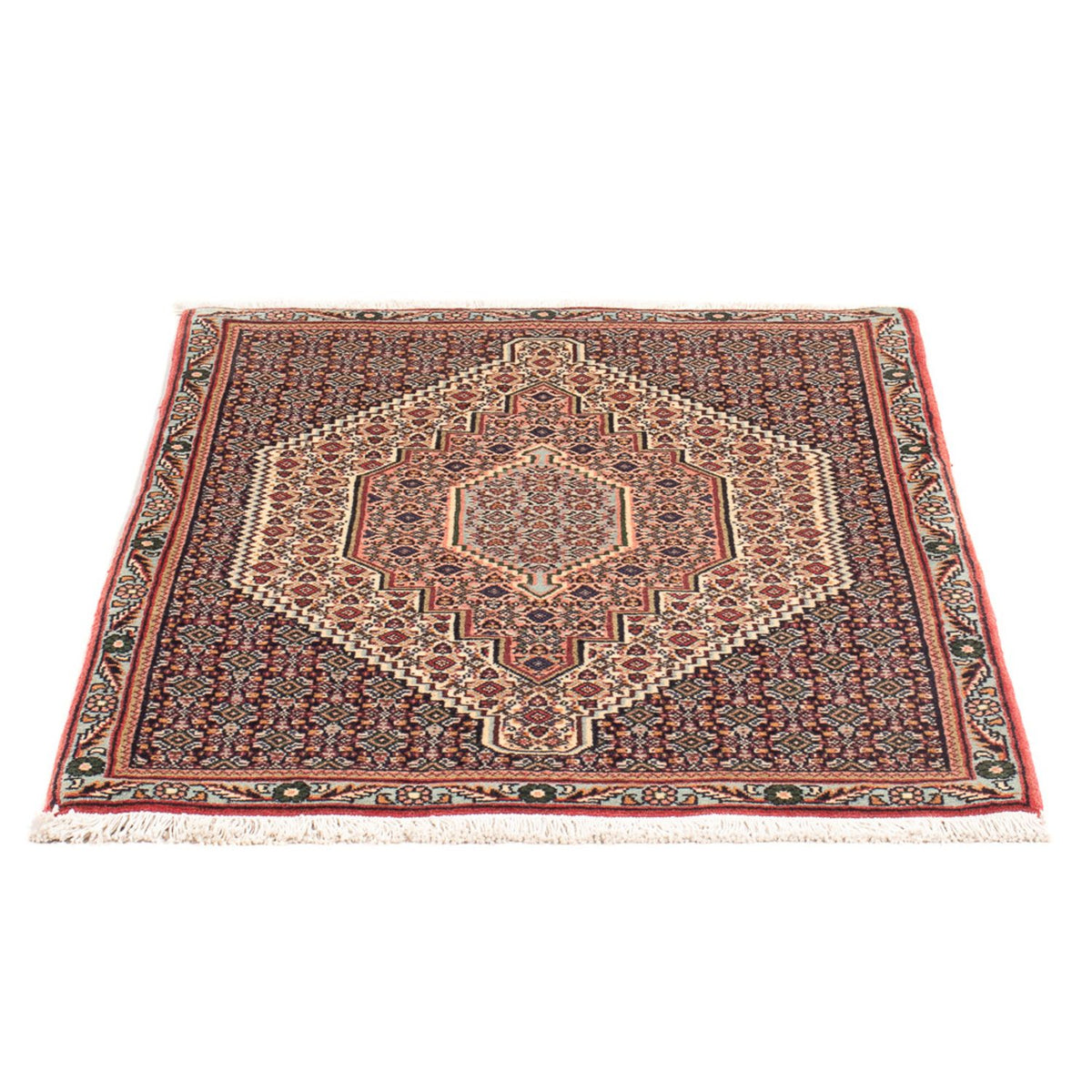 Tapis persan - Classique - 103 x 72 cm - beige clair