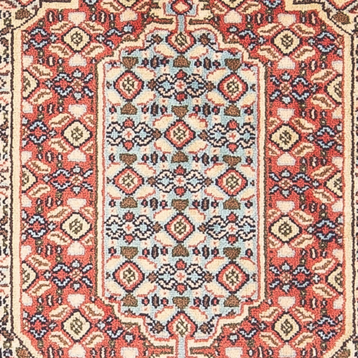 Tapis persan - Classique - 98 x 70 cm - beige clair
