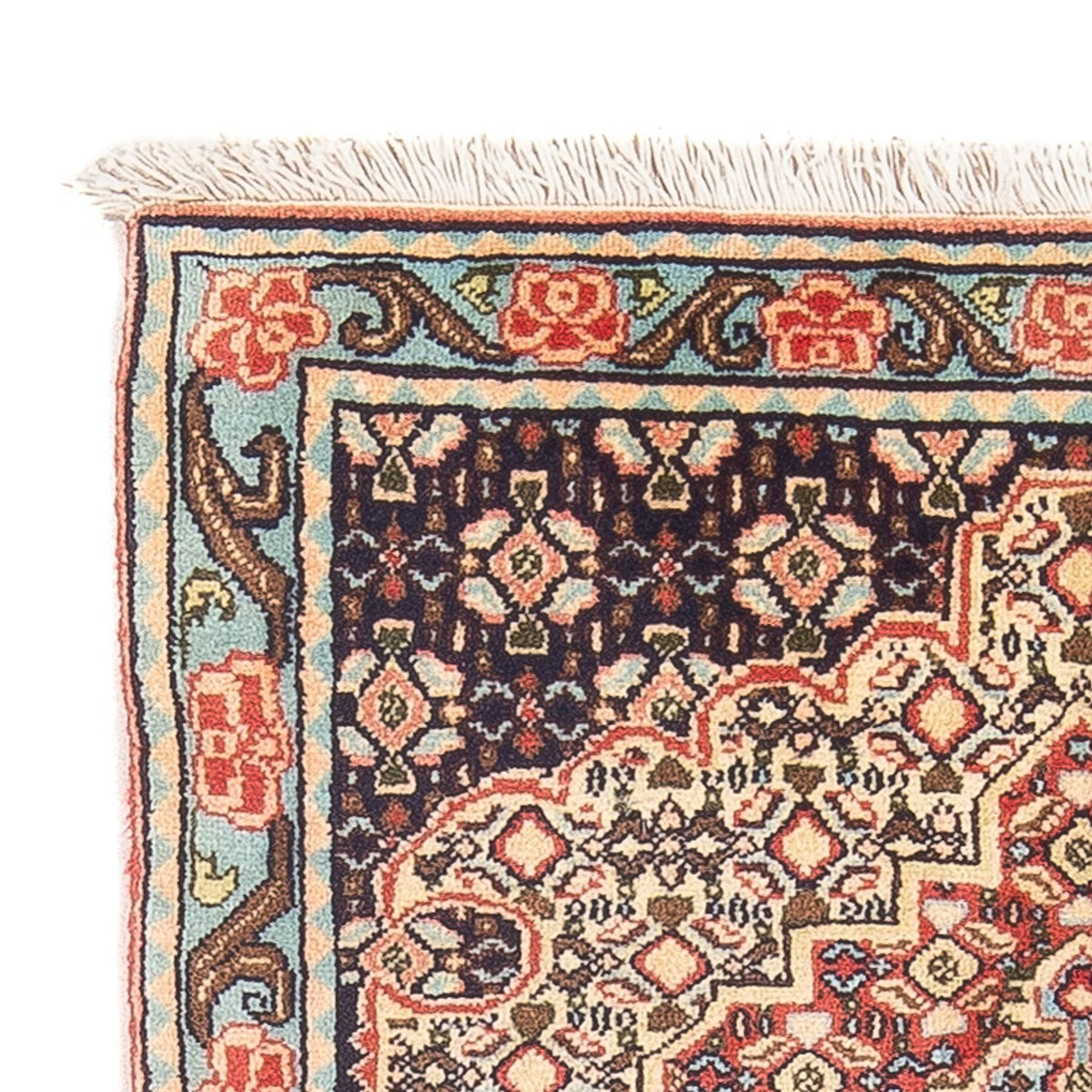 Tapis persan - Classique - 98 x 70 cm - beige clair
