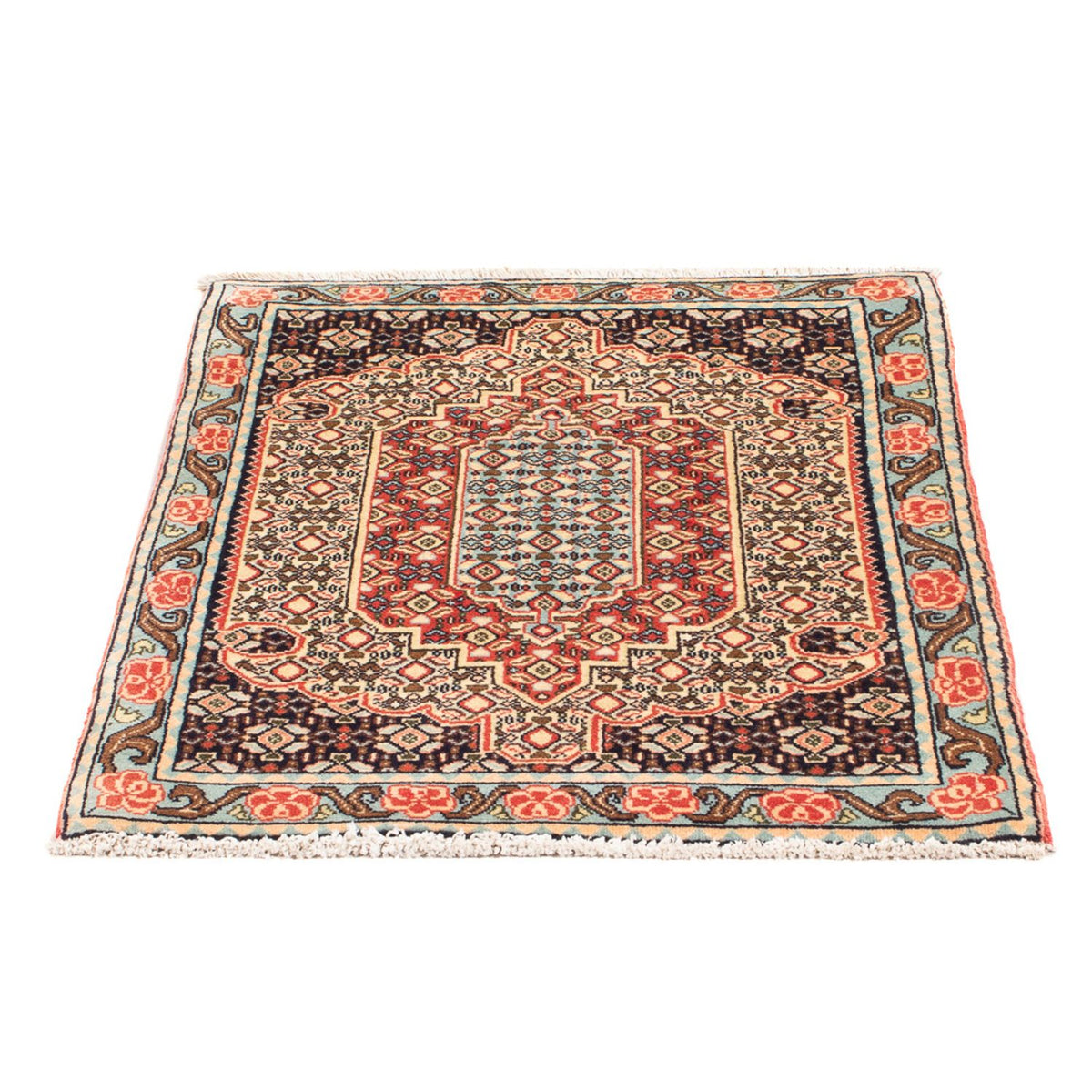 Tapis persan - Classique - 98 x 70 cm - beige clair