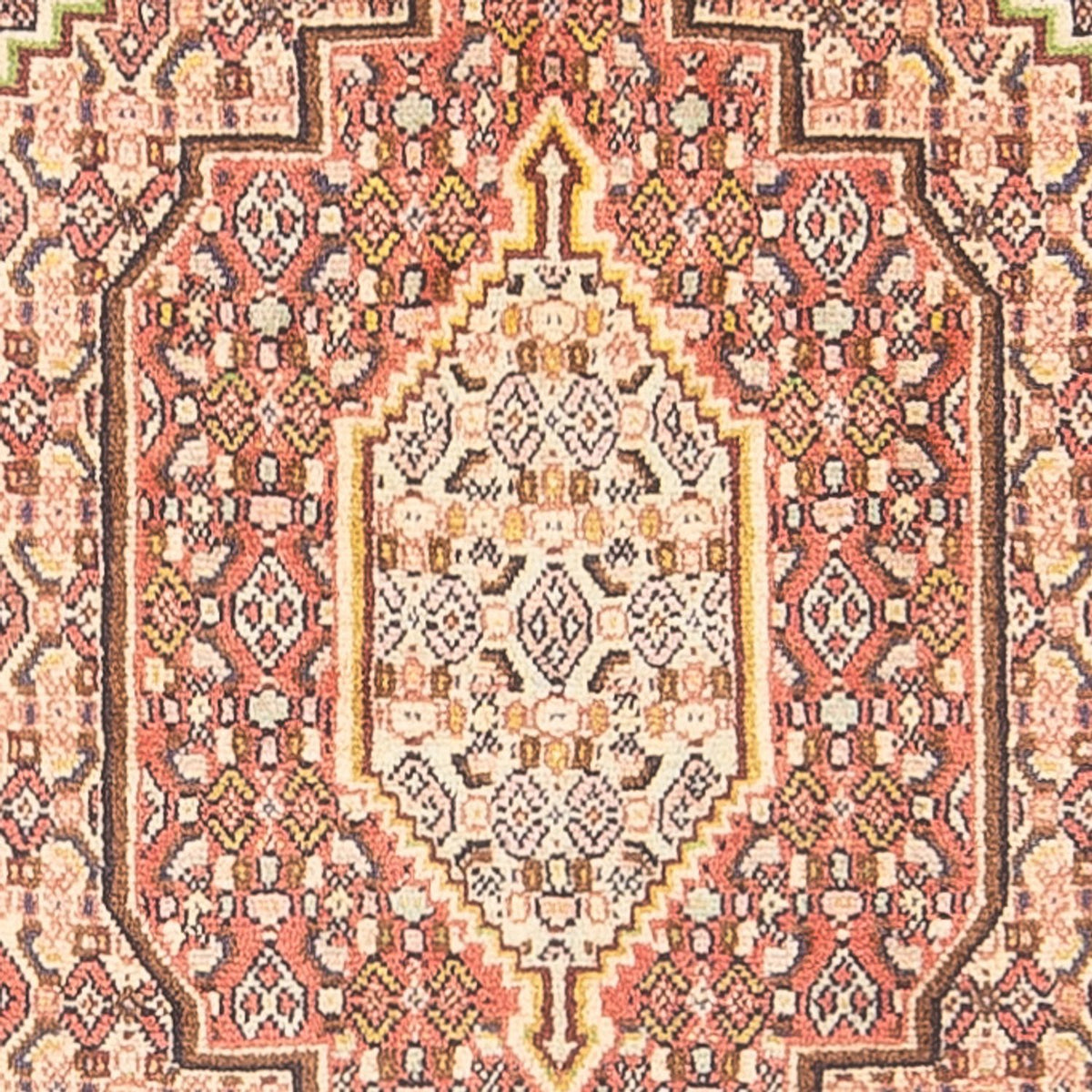 Tapis persan - Classique - 103 x 74 cm - beige clair