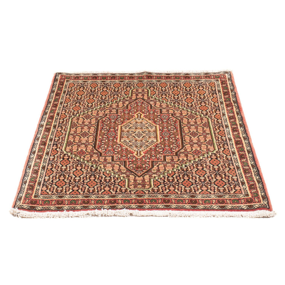 Tapis persan - Classique - 103 x 74 cm - beige clair