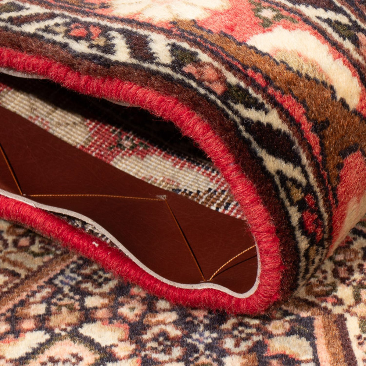 Tapis persan - Classique - 110 x 77 cm - beige foncé
