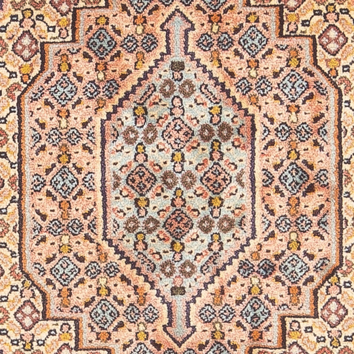 Tapis persan - Classique - 105 x 73 cm - bleu foncé