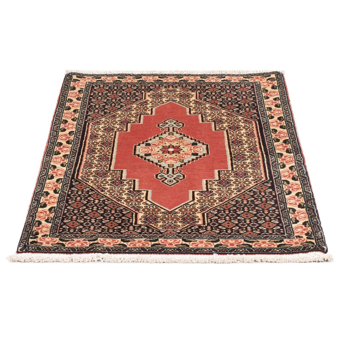 Tapis persan - Classique - 110 x 75 cm - orange