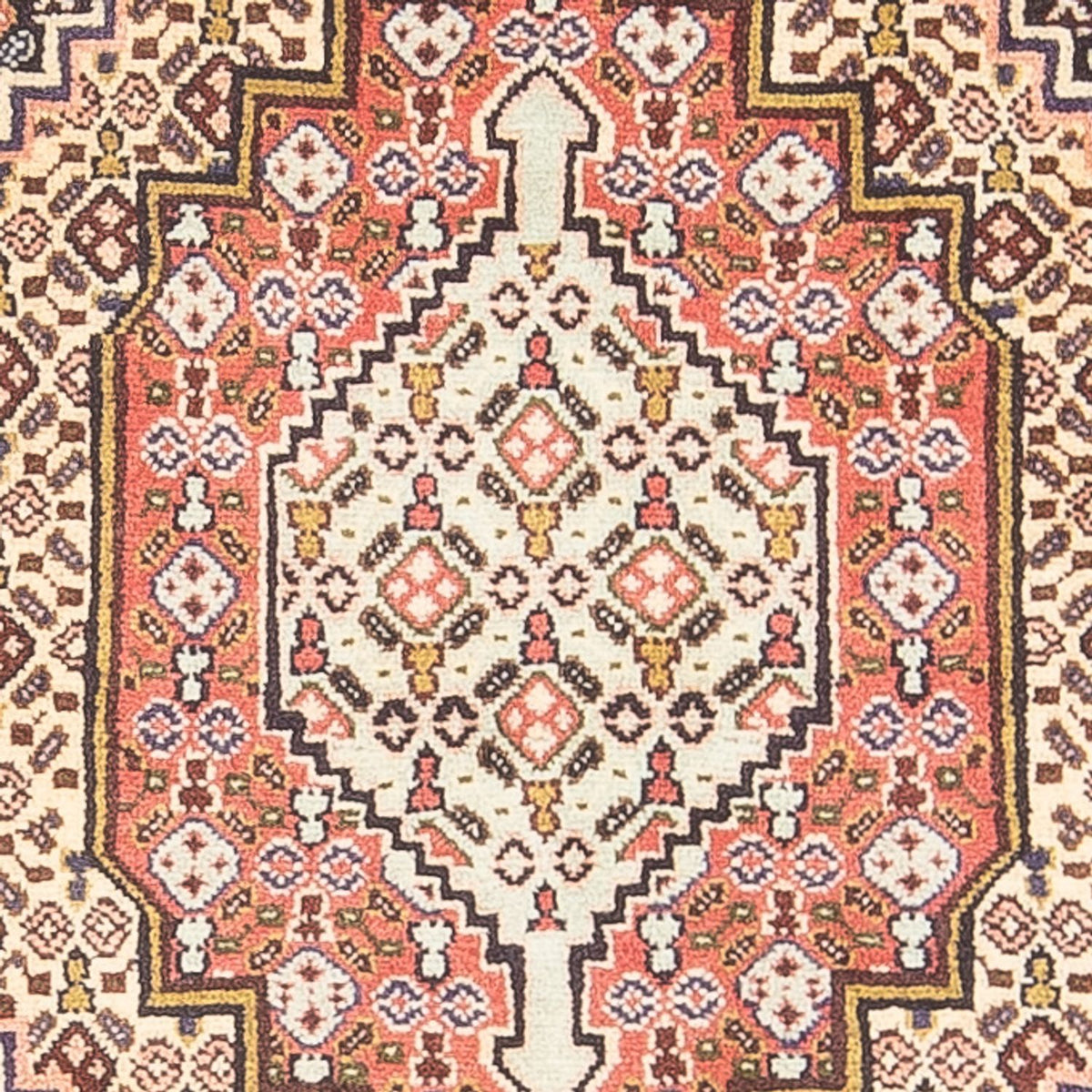 Tapis persan - Classique - 105 x 78 cm - bleu foncé