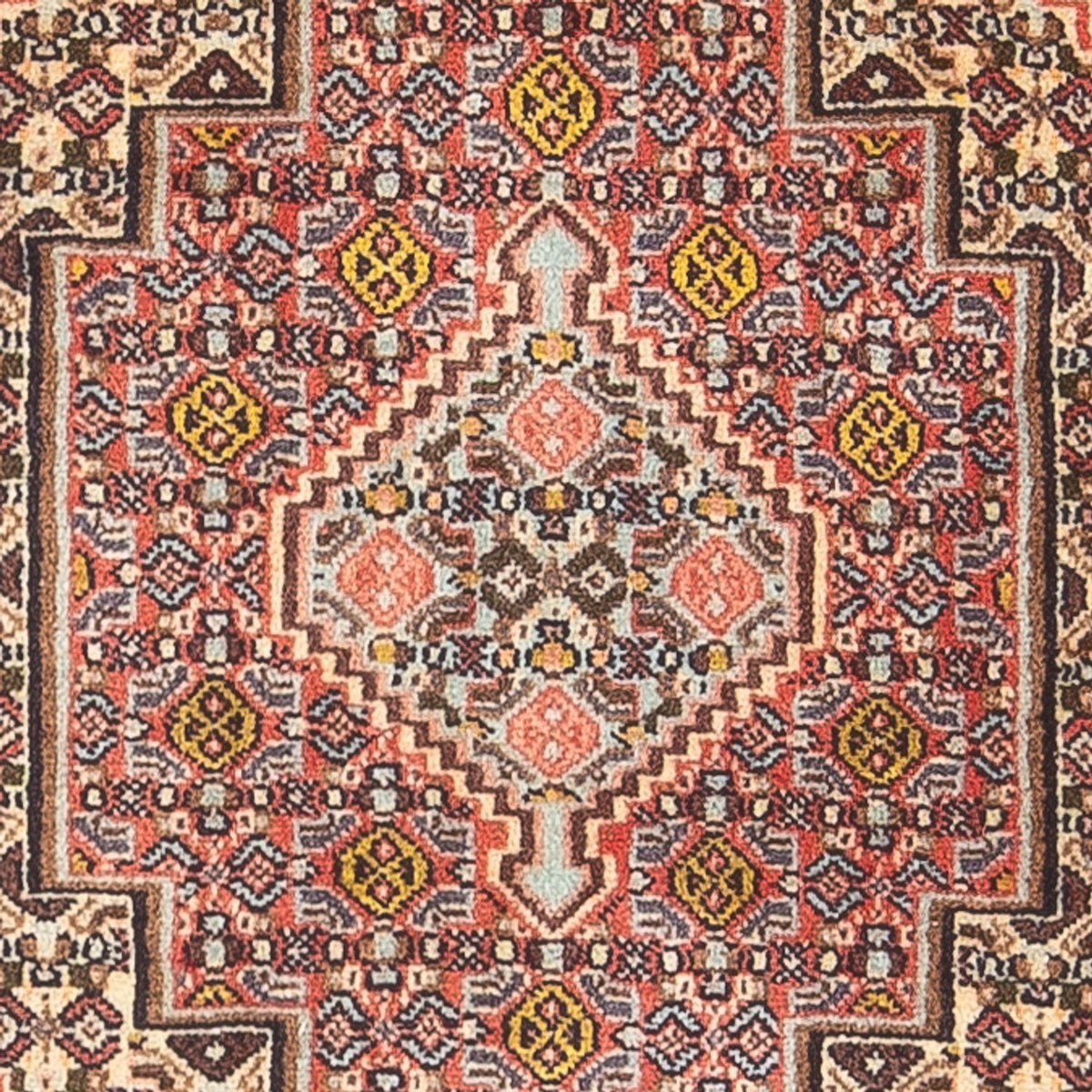Tapis persan - Classique - 102 x 73 cm - multicolore