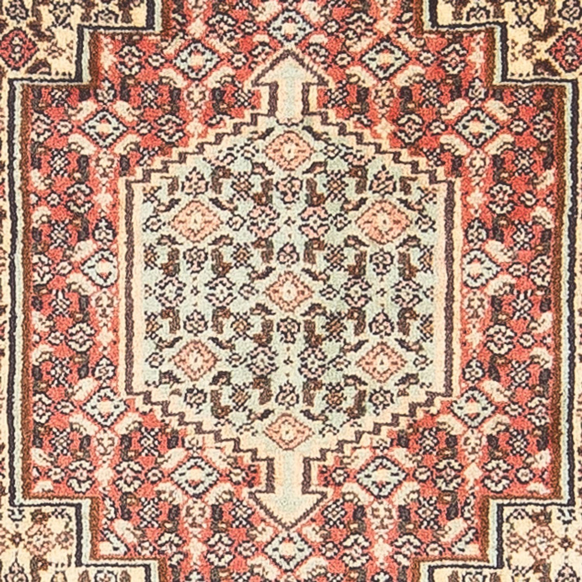 Tapis persan - Classique - 94 x 72 cm - bleu foncé