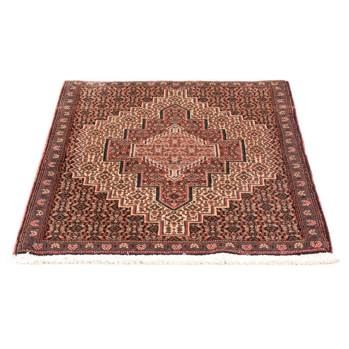 Tapis persan - Classique - 100 x 72 cm - crème