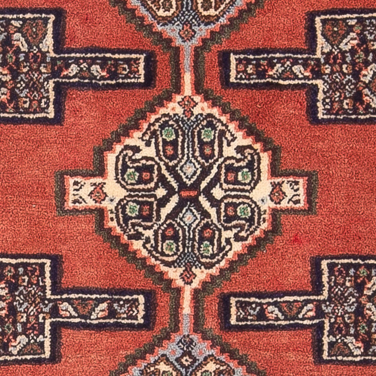 Tapis persan - Classique - 98 x 73 cm - rouge
