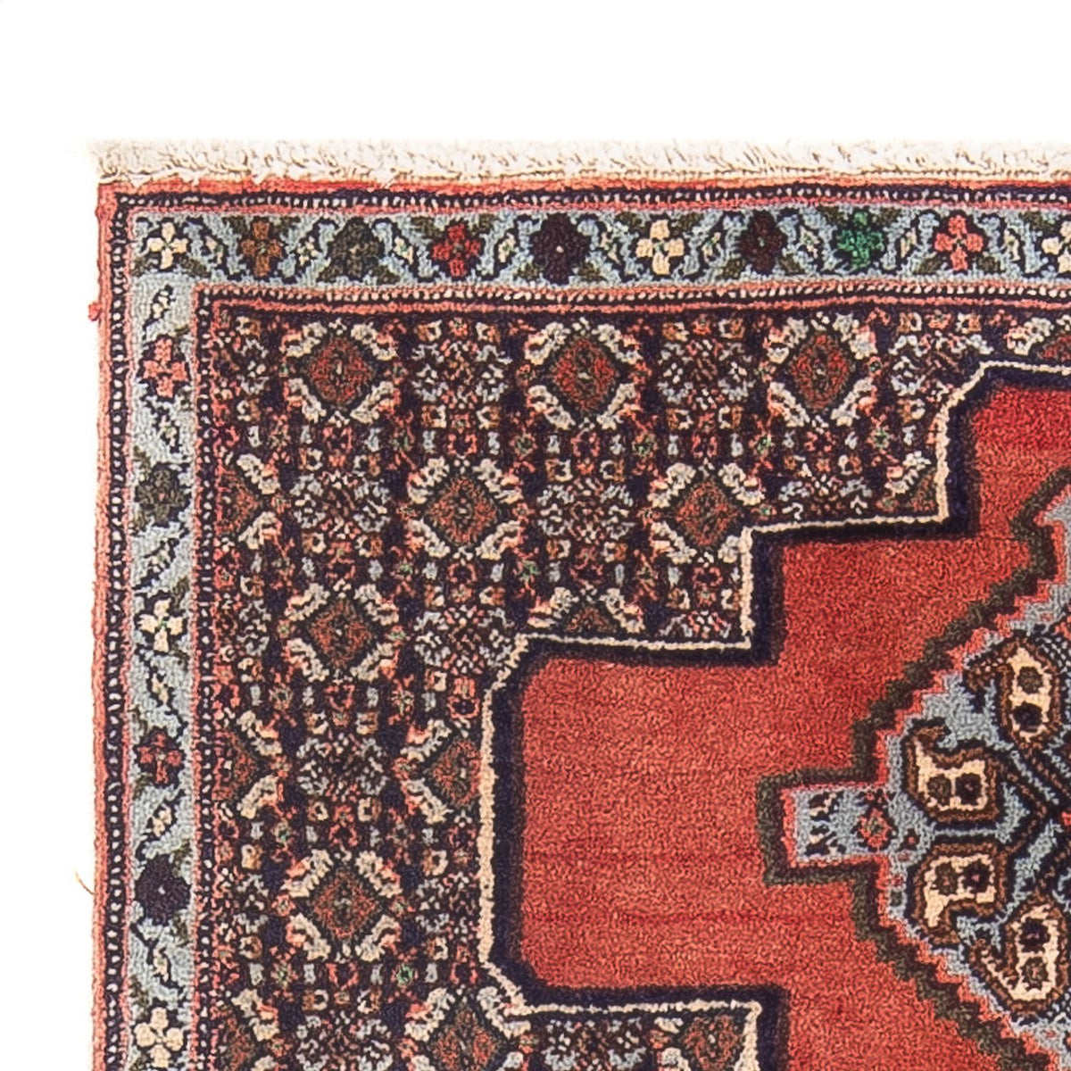 Tapis persan - Classique - 98 x 73 cm - rouge