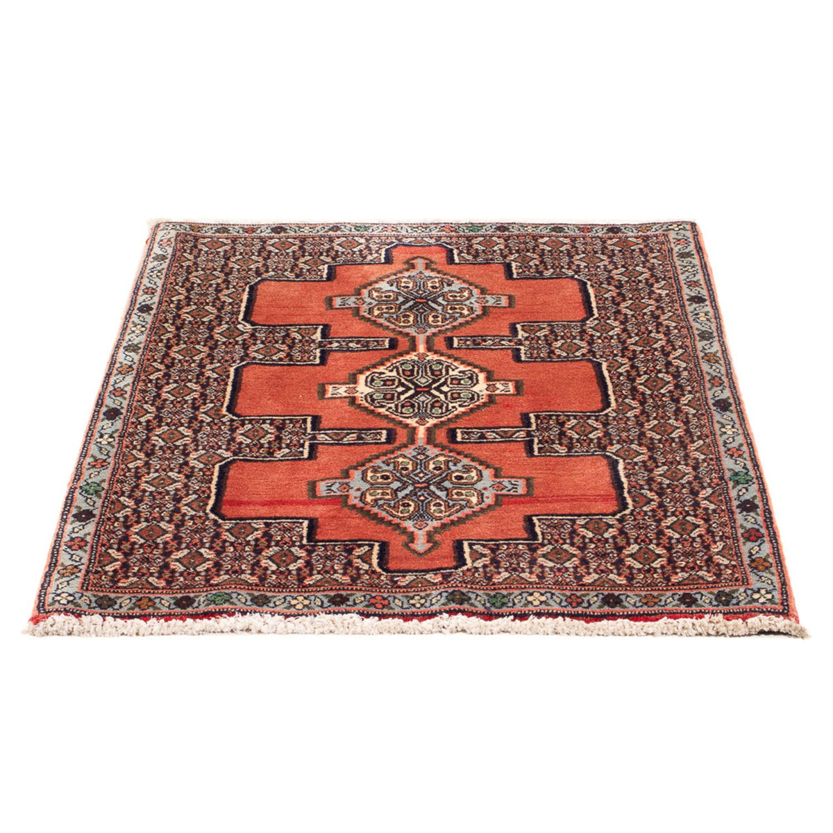 Tapis persan - Classique - 98 x 73 cm - rouge