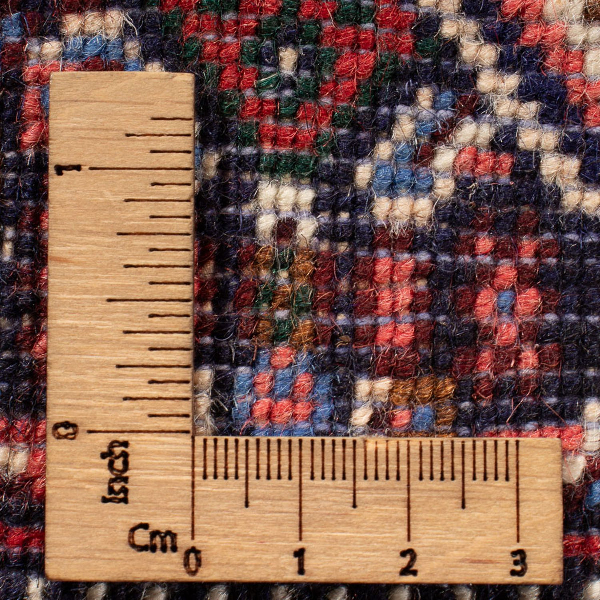 Tapis persan - Classique - 94 x 72 cm - bleu