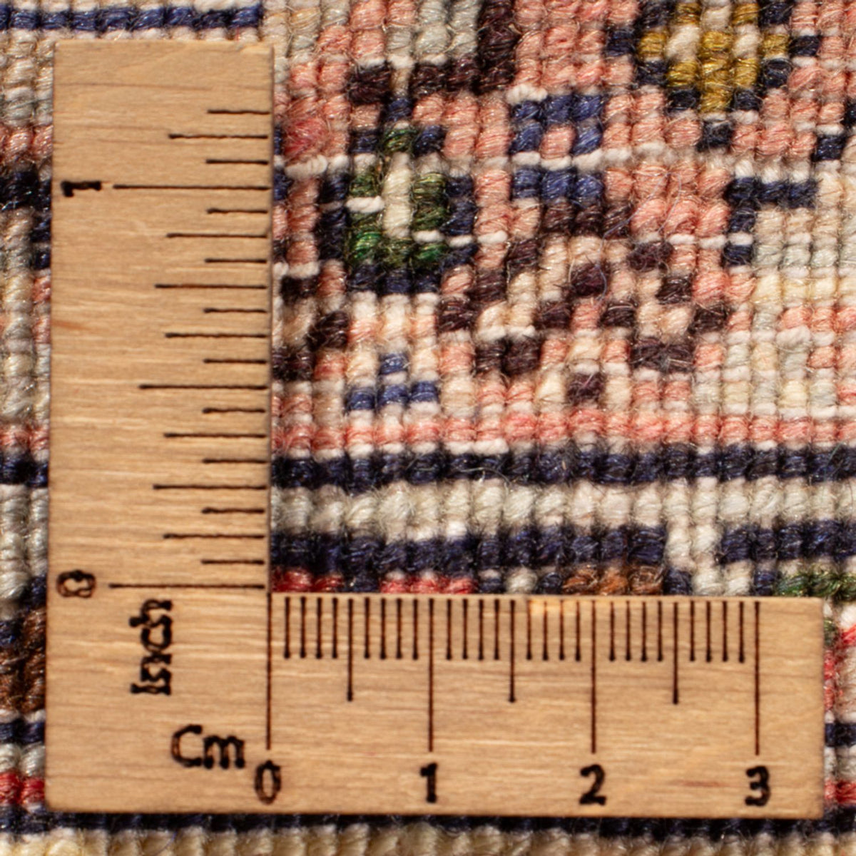 Tapis persan - Classique - 100 x 75 cm - bleu foncé