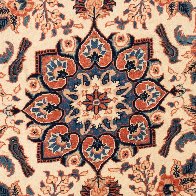 Tapis persan - Classique - 130 x 76 cm - crème