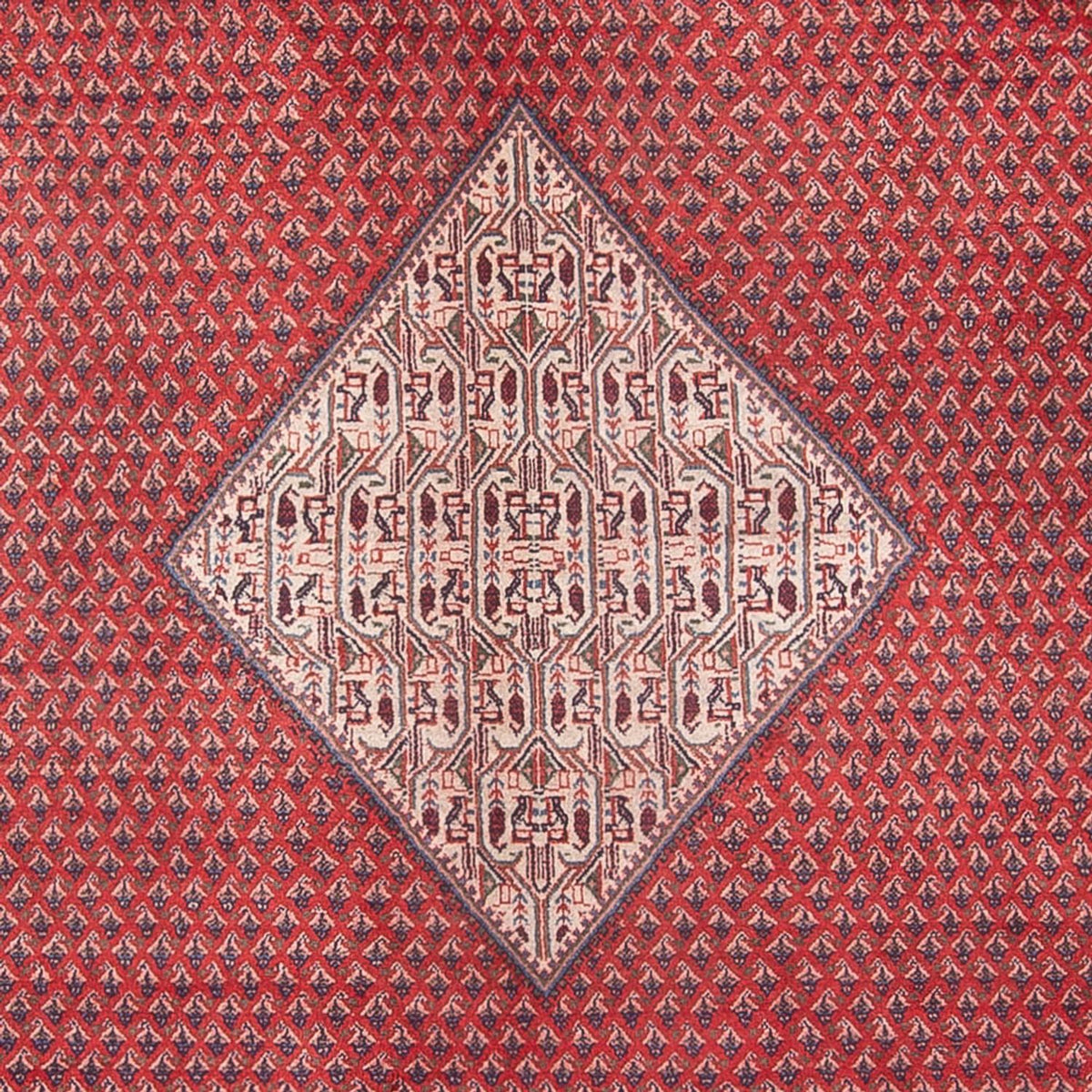 Tapis persan - Mir - 380 x 297 cm - rouge