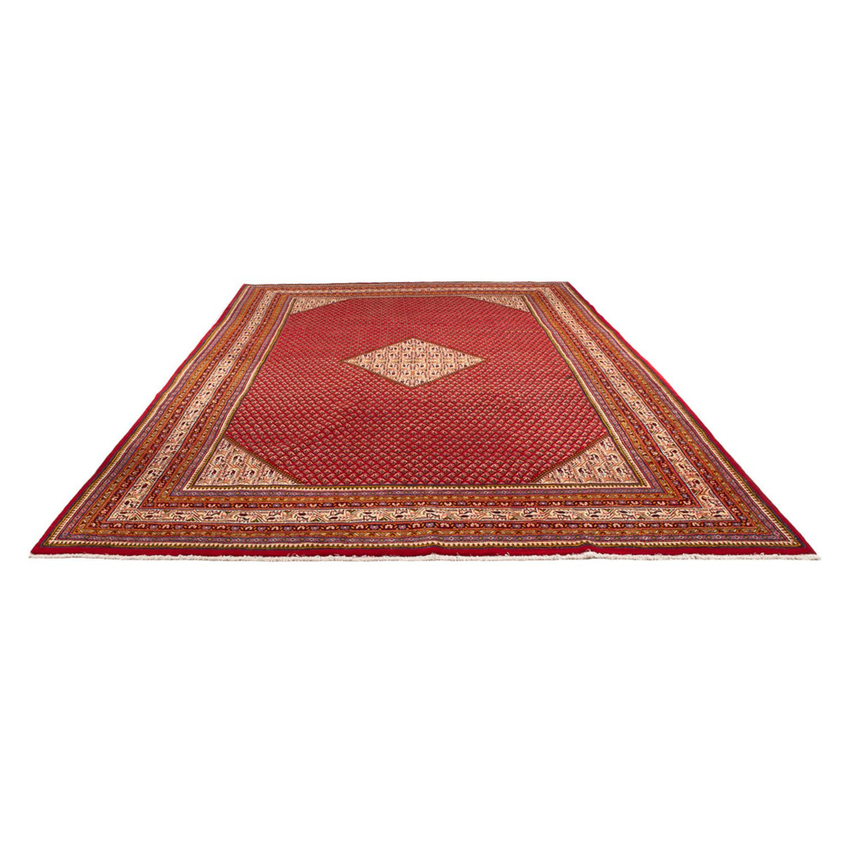 Tapis persan - Mir - 406 x 276 cm - rouge