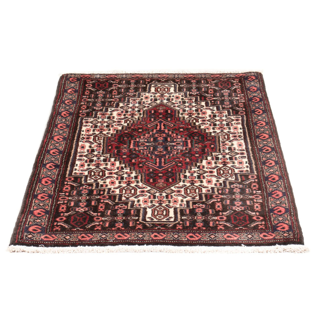 Tapis persan - Classique - 106 x 68 cm - crème