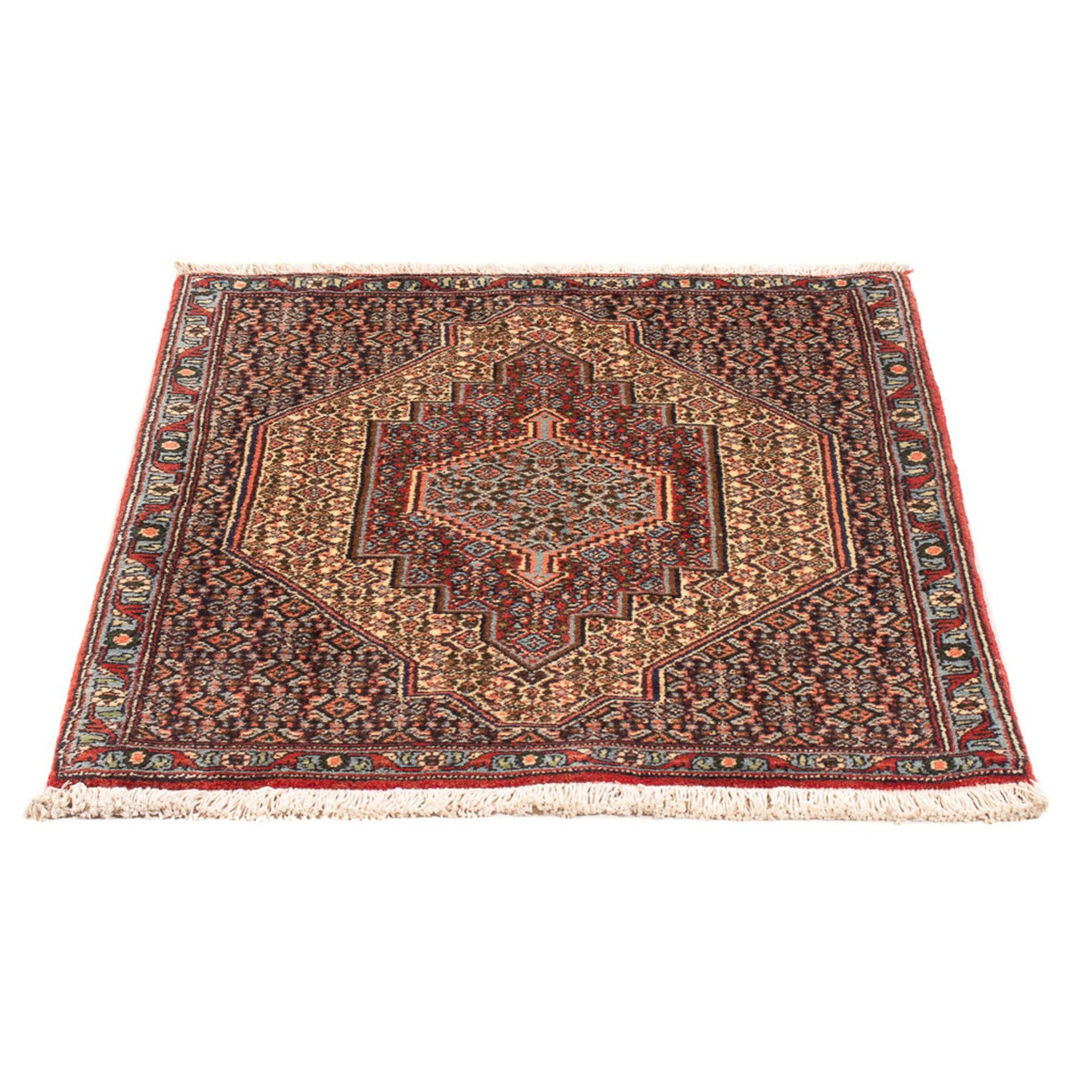 Tapis persan - Classique - 96 x 74 cm - crème