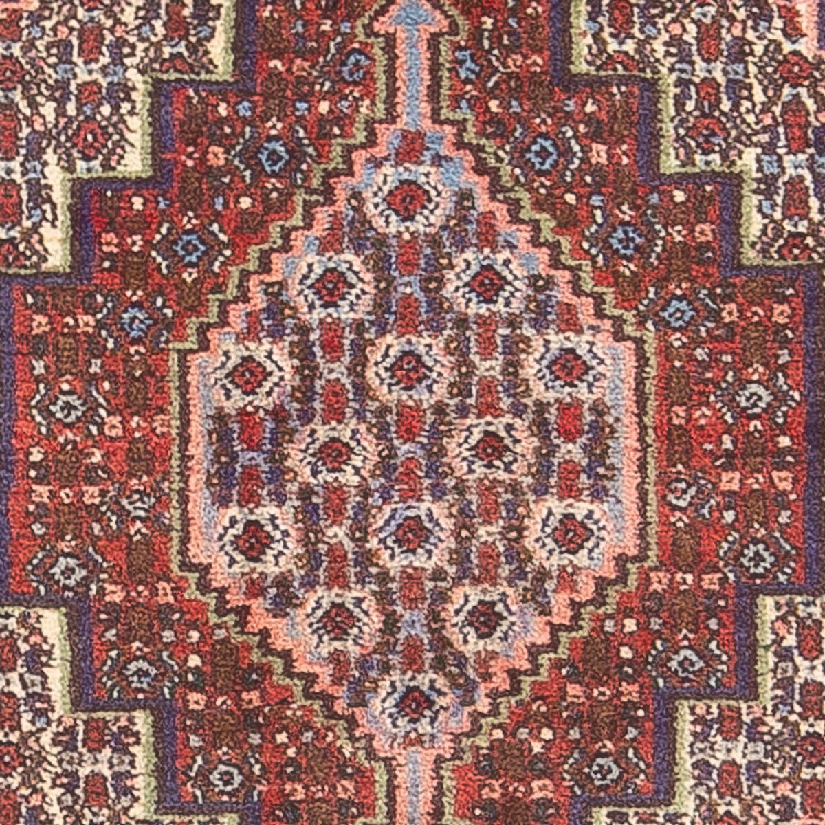 Tapis persan - Classique - 93 x 72 cm - rouge