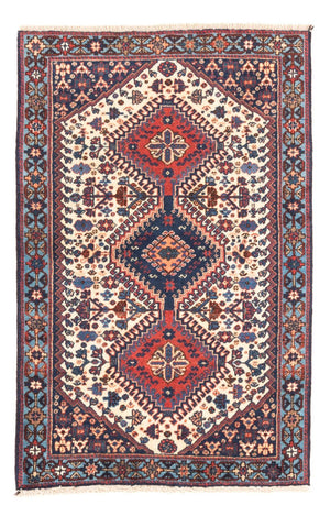 Tapis persan - Nomadic - 116 x 74 cm - crème
