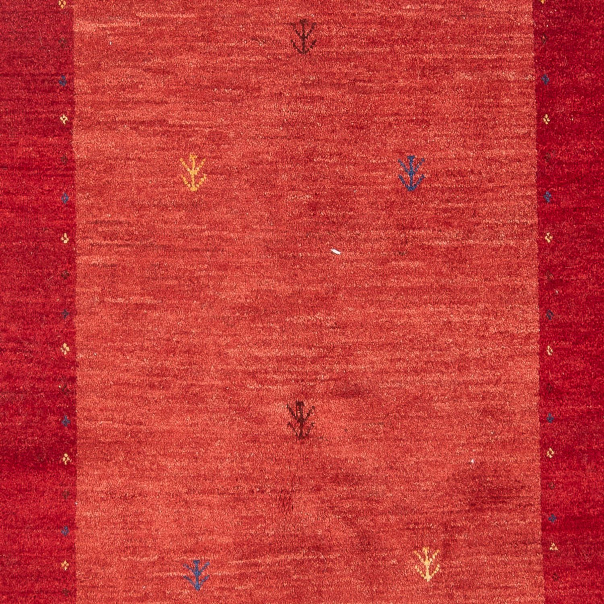 Tapis Gabbeh - Persan - 200 x 154 cm - rouge