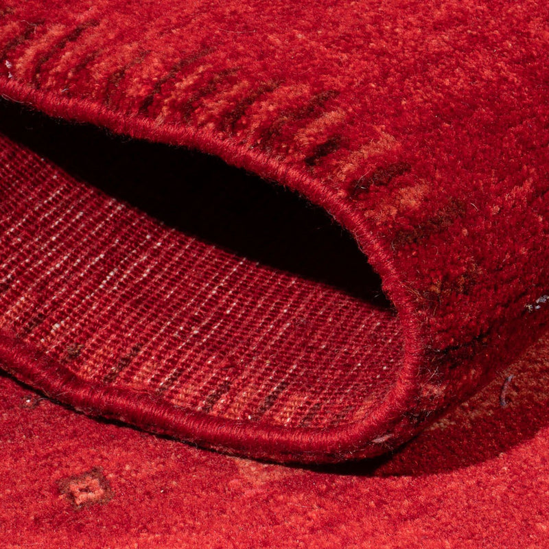 Tapis Gabbeh - Persan - 182 x 150 cm - rouge