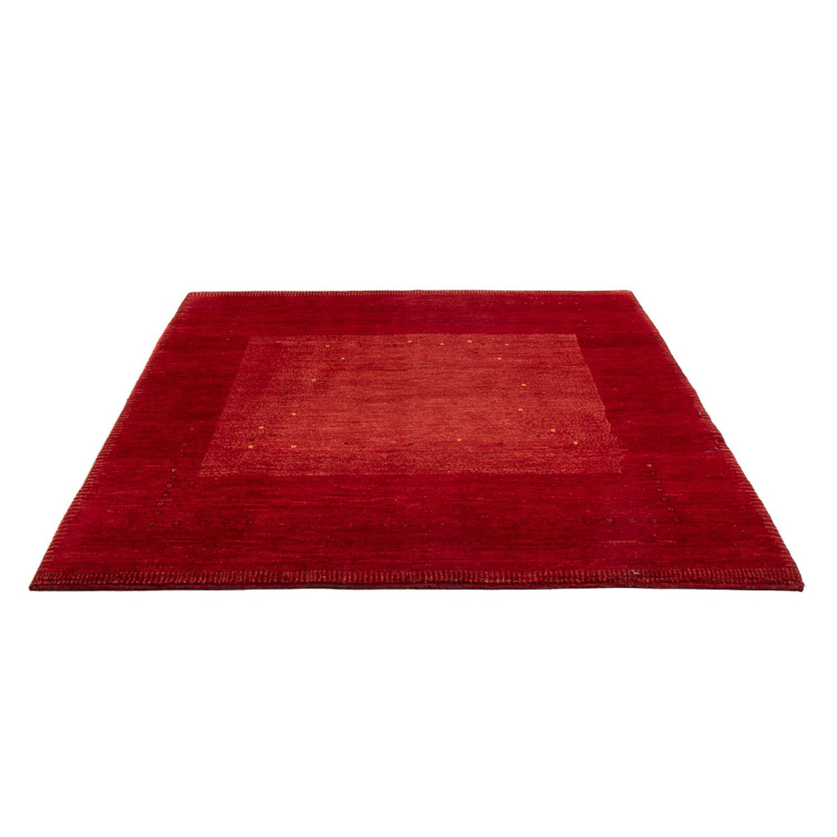 Tapis Gabbeh - Persan - 182 x 150 cm - rouge