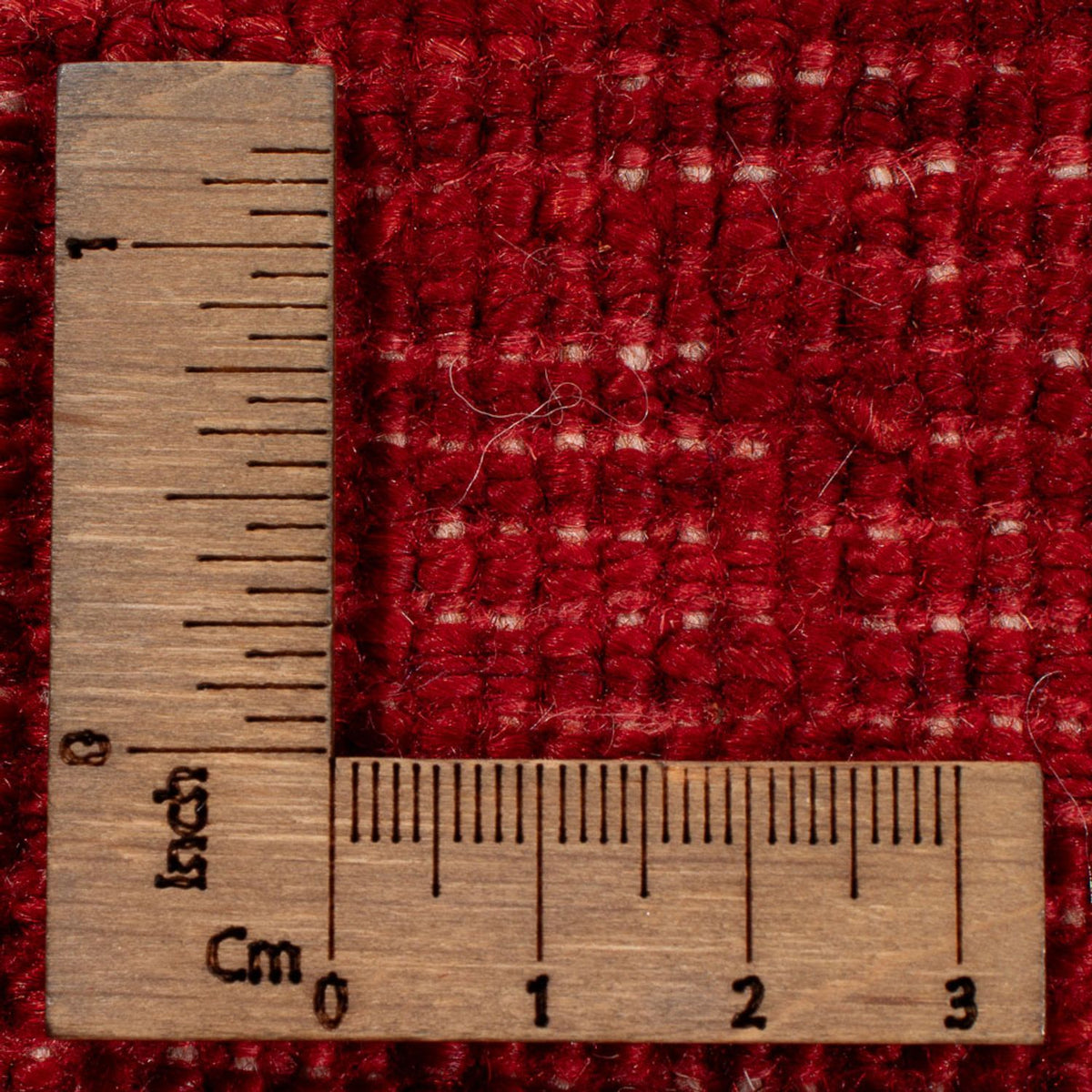 Tapis Gabbeh - Persan - 182 x 150 cm - rouge
